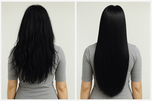 "Frizzy hair solutions," "how to control frizz," and "best products for frizzy hair."