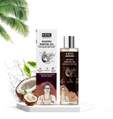 MYKK Shuddh Nariyal Oil - 100% Virgin, Cold Pressed | Edible Grade, Non-Sticky, Naturally Sourced Coconut Oil for Skin, Hair, Baby & Massage โ 200ml