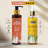 Mykk Champi Oil + Hair Damage Repair Cleanser Shampoo Combo – Winter Hair Care for Restored & Nourished Hair - Mykk Store