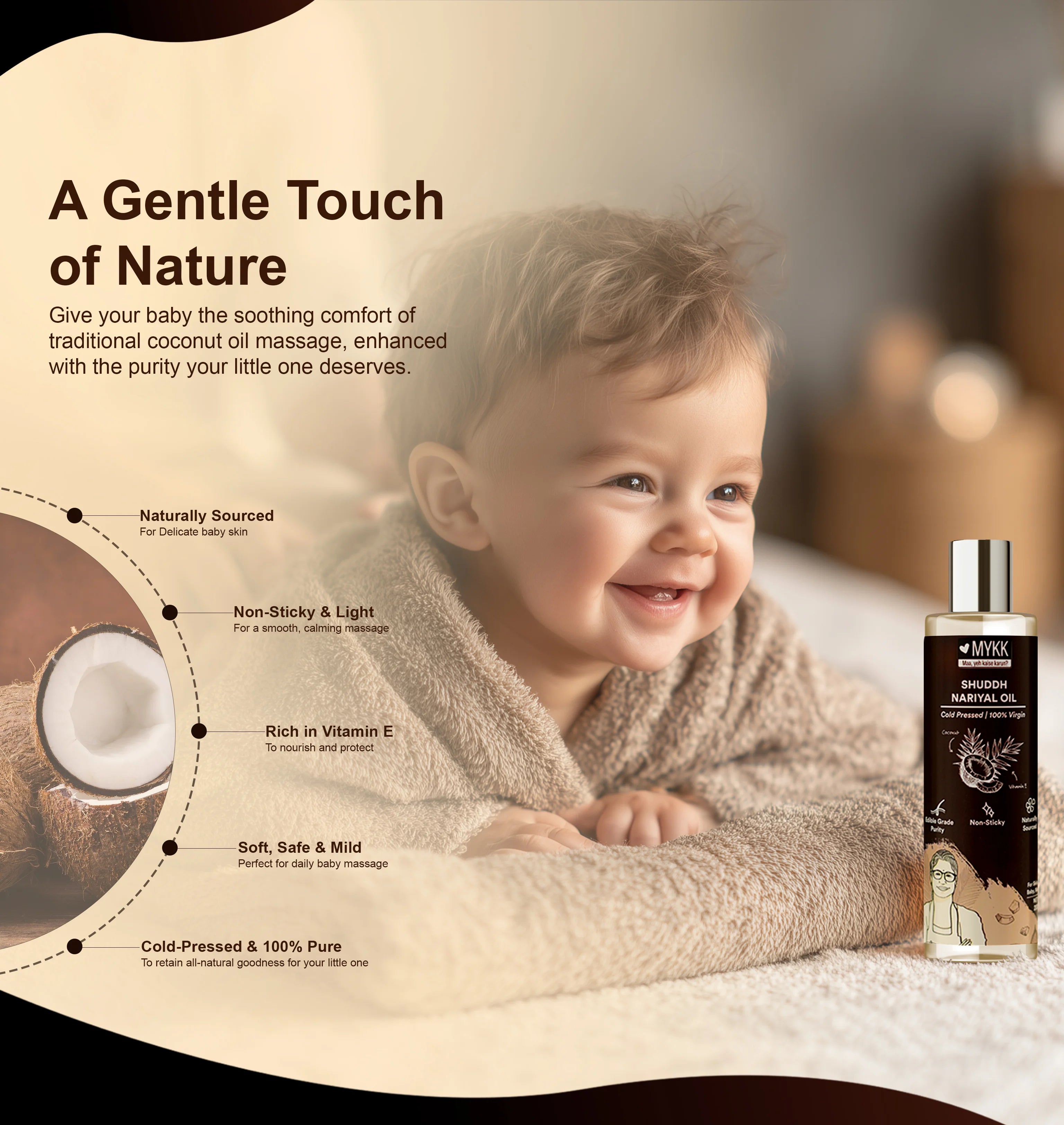 Shuddh Nariyal Oil For Baby's 