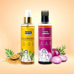 Onion & Champi Oil Combo Pack Of 2 - Mykk Store
