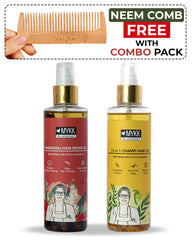 Combo 3 - Bhringraj & Champi Oil + Free Neem Comb - Mykk Store