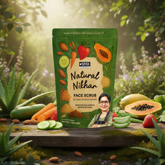 MYKK Natural Nikhar Face Scrub 200gm - Mykk Store