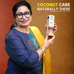 MYKK Shuddh Nariyal Oil 200ml & Hair Damage Control Cleanser Shampoo 200ml Combo | 100% Virgin Cold Pressed Coconut Oil for Skin, Hair & Massage with Damage Repair Shampoo