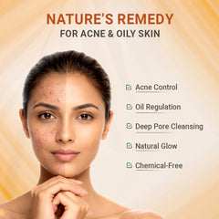 Oil & Acne Control Ubtan 200gm - Mykk Store