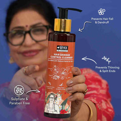 MYKK Bhringraj Hair Repair Oil + Hair Damage Control Cleanser Shampoo