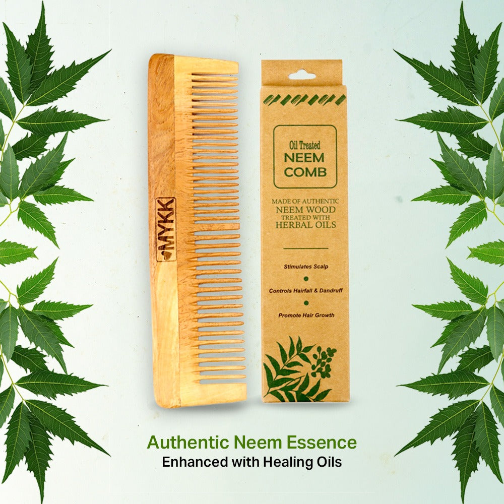 MYKK Neem Wooden Comb