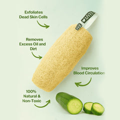 MYKK Natural Loofah Original