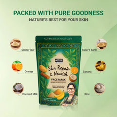 Skin Repair & Nourish Face Mask 200gm - Mykk Store