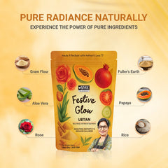Festive Glow ubtan powder 200gm - Mykk Store